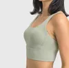 Women Fitness Bra Tops Cew Neck Fintness Tank Vest Skin Friendly Workout Breatble Crisscross snabb torr topp Kvinna LL602