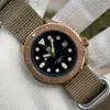 Wristwatches STEELDIVE SD1996S 2023 Arrival Man Bronze Luxury Watch 200M Waterproof Super Green Luminous NH35 Mechanical Men Dive