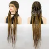 Hot Selling Wig 17-9 Strand Full Lace Braid Head Cover FULL LACE Braids Wig