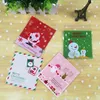 Gift Wrap DIY 100Pcs Self Adhesive Christmas Cookie Candy Package Bags Cellophane