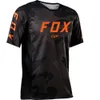 T-shirts pour hommes 2023 Maillots de descente Fox cup VTT Chemises VTT Offroad DH Moto Motocross Sportwear Vélo de course Vêtements de cyclisme 23SS