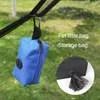 Dog Car Seat Covers C63B Large Capacity Poop Bag Dispenser Waste Bags Holder Dispensers Dogs Trash Pet Clean Outdoor Accessories