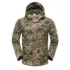 Hommes Vestes Hommes Coupe-Vent G8 Veste Tactique Randonnée Camping Manteau Militaire Polaire Thermique