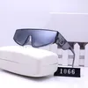 Новые трансграничные солнцезащитные очки для мужчин и женщин Street Fashion Eyewear One-Piece Design с защитой UV400