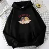 Herrtröjor tröjor fiorucci ängel flickor hoodie tröja tryckt y2k gotisk estetik unisex streetwear topps höstvinter kläder 230323