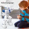 RC Robot Toy Electronic Smart Action Programming Singing Dance Action Figuur gebaarsensor Robots speelgoed voor kinderen