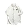 Chemises décontractées pour hommes Chemise de créateur populaire Été à manches courtes Ice Feel T-shirt Premium Top Beach Wear Plus Taille M-3XL 53DC