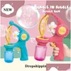 Novel Games Bubble Gun Blowing Soap Bubbles Hine Matic Toys Summer Outdoor Party Spela Toy for Kids Birthday Park Childrens Day Gif DHF6Z