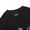 Duyou Ogabersa Towala z vintage koszulka do mycia litery 100% bawełniane koszulki Mężczyźni Strony Podstawowe koszulki Kobiety Kobiety klasyczne Tops Dy9069