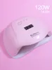 Nail Dryers Nail Dryer LED Nail Lamp UV Lamp with 36pcs Lamp Beads For Manicure Gel Nail Drying Gel Polish Lamp Auto Sensor Manicure Tools 230323