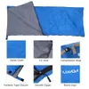 Slaapzakken LIXADA 190 * 75cm Outdoor Envelop Slaapzak Travel Hiking Camping Equipment Multifunction Ultra-Light 680G Slaapzak 230323