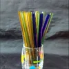 Kleur buis glazen bongs accessoires glazen rokende pijpen kleurrijke mini multi-kleuren handbuizen beste lepel glas
