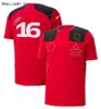 Wangcai01 Formule 1 2023 Team T-shirt Nieuwe F1 T-shirt Polo Shirts Motorsport Driver Red T Shirt Breathab Short Seve Jersey 0323H23