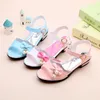 First Walkers Girl S Princess Sandalen Kinderschoenen Fashion Flowers kralen BUID ZOER Soft Kid Casual Flat Shoe B659 230323