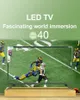 32/43/50/55/65 75 تلفزيون تلفزيون Android TV 40 بوصة شاشة LED Smart Shired Screen TV