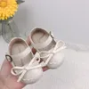First Walkers Spring Autumn Korean Baby Princess Shoes Toddlers Prewalkers Shoes Infant Girls Leather Shoes Soft Sole First Walkers 230323