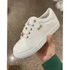 Dress Shoes Vulcanized Women Casual Sneakers Fashion Flat Lace Up Outdoor Walking Sport Plus Size 43 Zapatillas Mujer 230322