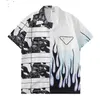 20TT6 Herren Hemden Streetwear Hawaiian Shirt Graffiti Print Strand Tops Sommer Dünne Tops Kurzarm Männliche Kleidung M-3XL