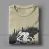 Men's T-Shirts Vintage Fullface MTB T-Shirts Men Cotton T Shirts Mountain Bike Cycling Biking Cyclist Bicycle Biker Cycle Ride Short Sleeve Tee W0322