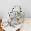 Umhängetaschen Shiner Bag Damen Pailletten 2023 Neue koreanische Version Vielseitig Eine Schulter Cross Body Mode Hand 230323