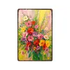 Tuin lavendel bloemen kunst schilderij bord plaque retro badkamer café club bar bord muur kunst pastoraal huisdecor plaat 30x20cm w03