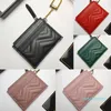 キーチェーン装飾Zipper Coin Purse＃627064 ITEM272B 011としてマーモントカードホルダーブランドの財布を設計しました