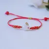 8 pièces nouveau Style chinois lapin réglable tissé Bracelet pour amis Couple bijoux cadeaux