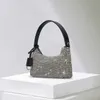 Väska mode axel strass lyx hobos kväll glitter väskor kristall designer crossbody diamanter kvinnor handväska party handväska