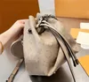 Designer BELLA tassen bucket bag totes handtassen PETIT NOE tote trekkoord echt leer uitgehold monogrammen portemonnee schouder crossbody chain handtas portemonnee van 2 stuks