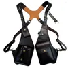 Cosmetic Bags Shoulder Holster Bag Unisex Outdoor Cell Phone Double Adjustable Concealed Safety Armpit Satchel Pocket