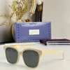 Heiße Luxus-Sonnenbrille, glänzende Niete, schwarzer Acetat-Rahmen, Designer-Buchstabe, Damen-Herren-Schutzbrille, Senior-Mode-Brille, 1192-Schriftzug, Vintage-Sonnenbrille aus Metall mit Box