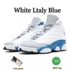 Jumpman 13 Mens OG 농구화 유틸리티 13S 리버스 독감 게임 Royal Taxi Michigan University Gold Indigo Gamma Blue Twist Ovo White Trainers 스포츠 운동화