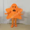 Christmas Star Mascot Costume Cartoon Character Outfit Suit Halloween vuxna storlek födelsedagsfest utomhus outfit välgörenhet