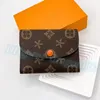 M41939 rosalie porte-monnaie Porte-cartes Luxurys Designer bag Men Coin Pouch Women's CardHolder Genuine Leather fashion wallets card slot Key Purses viutonity wallet