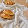 Table Cloth Dessert Reusable Tea Towels Solid Simple Cotton Linen Eco-friendly Dishcloth Japanese Style Removable Napkin