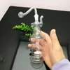 Color point sand core filter vase glass water bottle Glass bongs Oil Burner Glass Water Pipes Oil Rigs Smoking