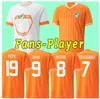 2023 Ivoorkust nationaal team Voetbalshirts ivoorkust DROGBA KESSIE ZAHA CORNET HEREN homme Maillot de foot voetbal man Uniformen 2022