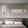 Lampa ścienna LED 350 ° Rotacja Nowoczesne długie światło na schody w sypialni domowej Sofa salon Sofa Dekoracja oświetlenia