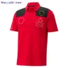 Wangcai01 Formule 1 2023 Team T-shirt Nieuwe F1 T-shirt Polo Shirts Motorsport Driver Red T Shirt Breathab Short Seve Jersey 0323H23
