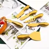 Dinnerware Sets Drmfiy Gold 3/4/5Pcs Cheese Knife Tool Set Stainless Steel Fork Pizza Kitchen Accessories