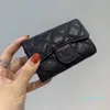 Designer- Women bags high qulity classic short wallet fashion women coin purse zipper pouch soft leather wallets269k