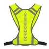 Camisoles Tanks Reflective Safety V Hög Synlighet Natt ridning Ring V Outdoor Sports Accessories Safety V Night Sports Waistcoat Z0322