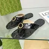 Erkekler Flip Flop Terlik Moda Lady Sandals Plaj Kalın Alt Alt Alfabe Platform Alfabe Kauçuk Yüksek Topuk Slaytlar