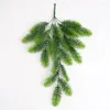 Decorative Flowers Artificial Pine Needles Vine Fake Plants Home Living Room Wall Hanging Party Wedding Decoration Indoor Outdoor Garden