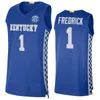 Kentucky Wildcats 22 Cason Wallace Jerseys Basketball College 2 Sahvir Wheeler CJ Fredrick 34 Oscar Tshiebwe Antonio Reeves Jacob Toppin Sying NCAA MEN barn kvinnor