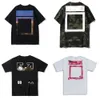 Offs de clássicos Luxury Mens Camise Designer de camisetas camisetas Casuais Tops de verão Tees Mulheres Back Arrow X Print T-Shirt Couples Sports Tshirts Hip Hop Manga curta FTL2S8P3