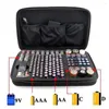 Storage Bags Convenient Battery Box Wear Resistant Carrying Case Multi-compartments Item