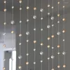 Curtain Crystal Glass Bead Ornaments Interior Fashion Home Partition Decoration Handmade Production Wedding Supplies