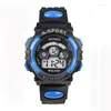 Orologi da polso Orologio per bambini Sport Orologi per bambini Cinturino in silicone Impermeabile Led Digitale per orologio da polso per ragazzo studente ragazza ragazzo