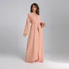 Party Dresses Fahion Muslim Beaded Lace-up Arab Middle Eastern Elegant Two-piece Dress Coat!